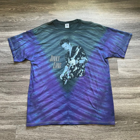 Vintage Jonny Lang‎ 1998 T Shirt Size XL Tie Dye Blues Rock - Picture 1 of 5